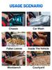 Turbo Fan Violent Air Gun 400g Thrust Stepless Speed High Power Turbofan Leaf Blower Handheld Jet Fan for Makita 18V-21V battery