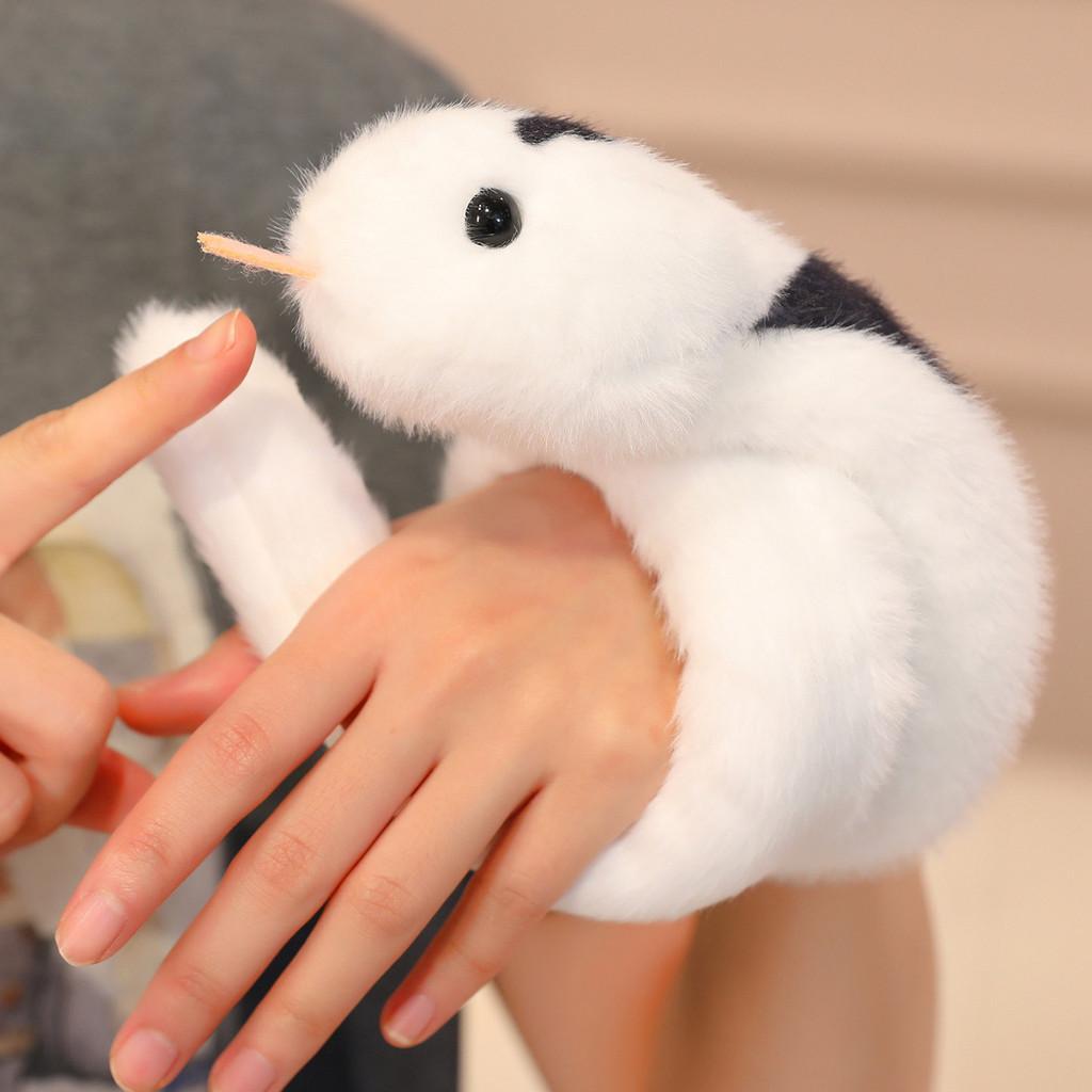 Snaked Shape Plush Toy With Pp Cotton Filling For Collectors And Play Kids