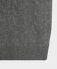 BROOKS BROTHERS Wool Cable Sweater (Grey) (Bbwrmbf401)