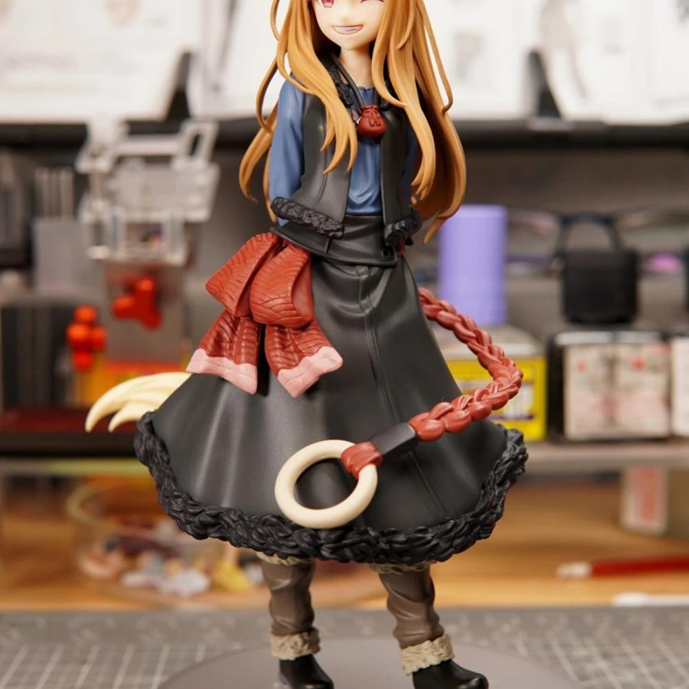 MERCHANT MEETS the WISE WOLF Anime Wolf Holo Action Figure PVC Adult Collectible Model Doll Toy