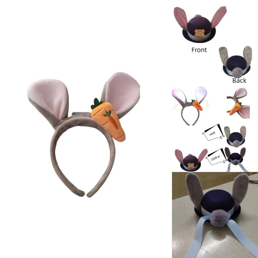 Glowing Headgear For Judy Cosplay Costume Perfect For Kids And Adults