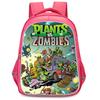 Plants Vs. Zombies Plants Vs. Zombies Anime Backpack Student Bag
