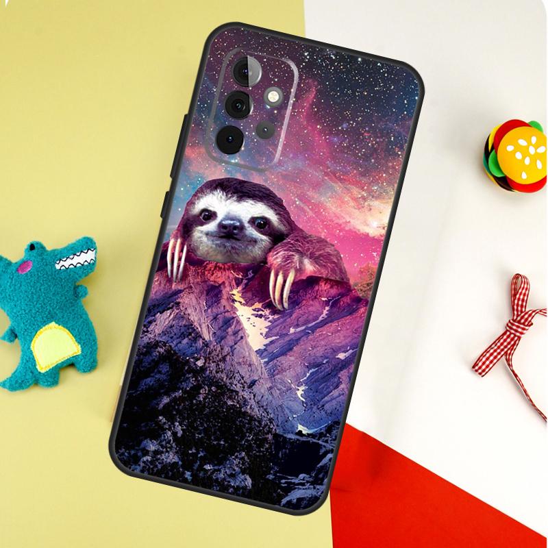 Baby Sloth For Samsung Galaxy A22 A32 A52 A54 A34 A14 A55 A35 A15 A53 A33 A13 A05 A06 A16 Phone Case