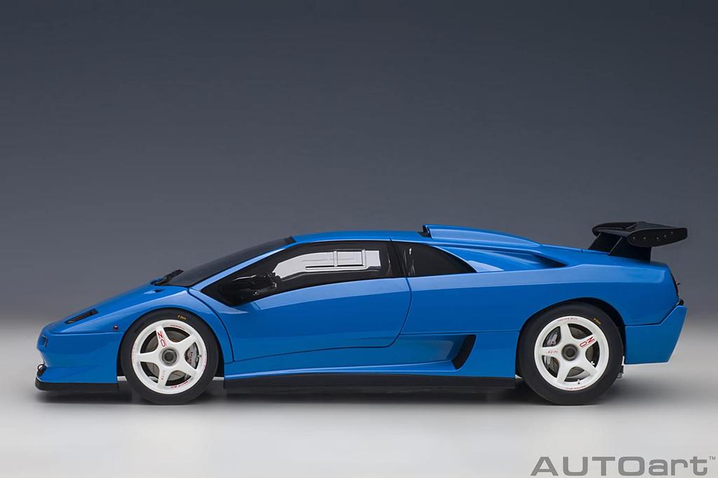 AUTOart 1/18 Scale Lamborghini Diablo SV-R BLU LE MANS (Blue) Finished Model 79148