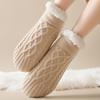 Unisex - Floor Socks with Warm, Thick Indoor Sleep Socks for Men and Women