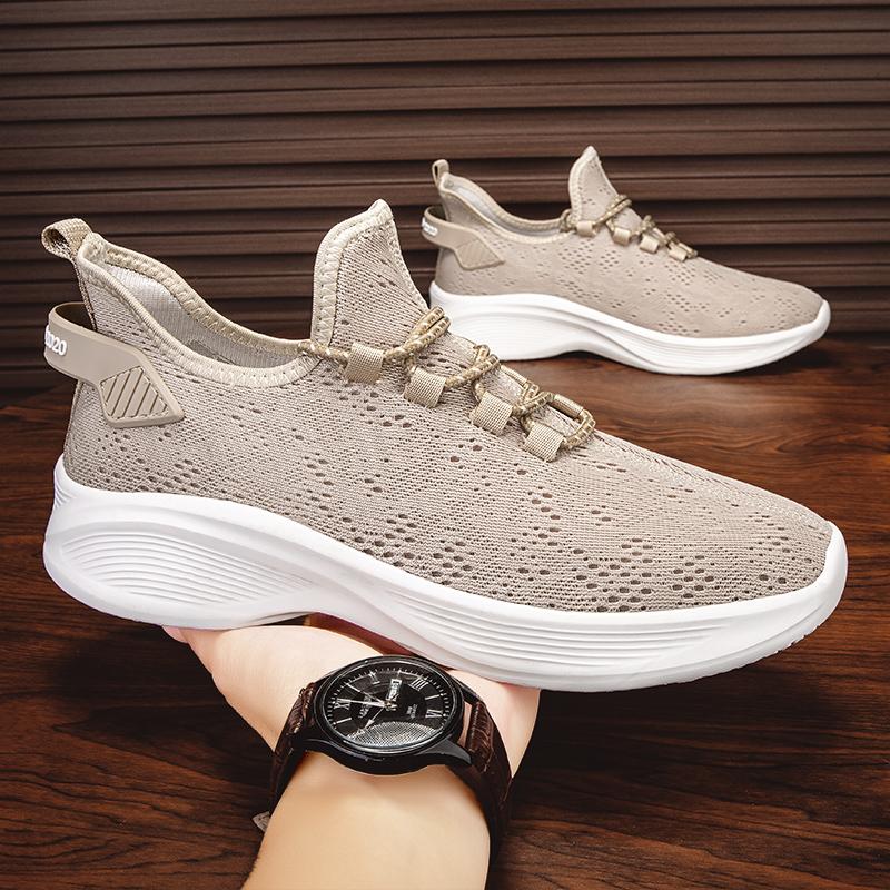 Men's Sneakers Casual Lightweight Breathable Mesh Sports Shoes Summer New Male's Outdoor Soft Sole Comfort Fashion Running Shoes