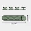 Desktop Cute Cable Organizers Holder Clip Desk Tidy Organiser Selfadhesive Wall Mounted Cable Management Office Wire Cord Holder