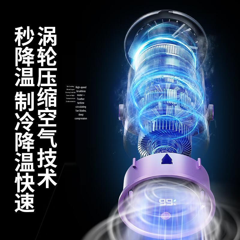 JIEBO F12 USB Air Circulating Fan