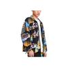 Li Ning Moto Series 22 Spring Summer Trendy Music Festival Letter Print Loose Sports Jacket Men Jacket Multicolor AJDS095-3