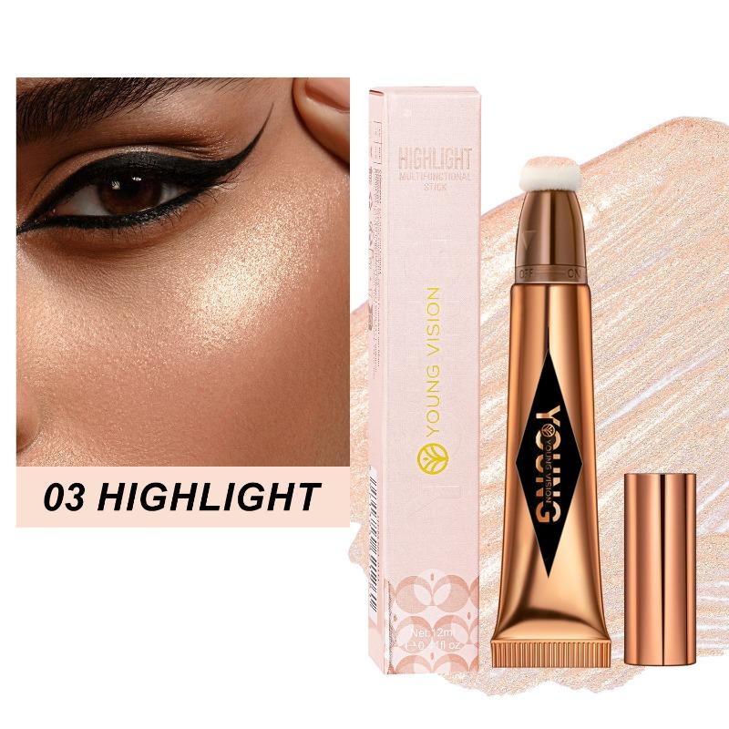 YOUNG VISION Air Cushion Contour Blush Highlighter Stick Multi-coloured Makeup Liquid Blush