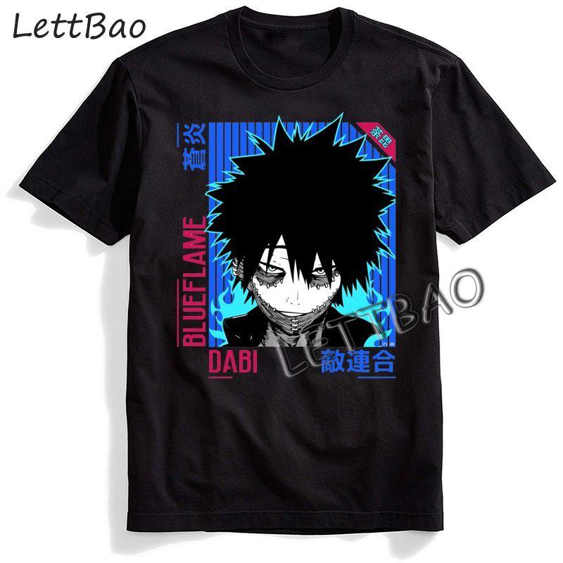 Vintage T Shirts O Neck Short Sleeve T Shirt Tees My Hero Academia
