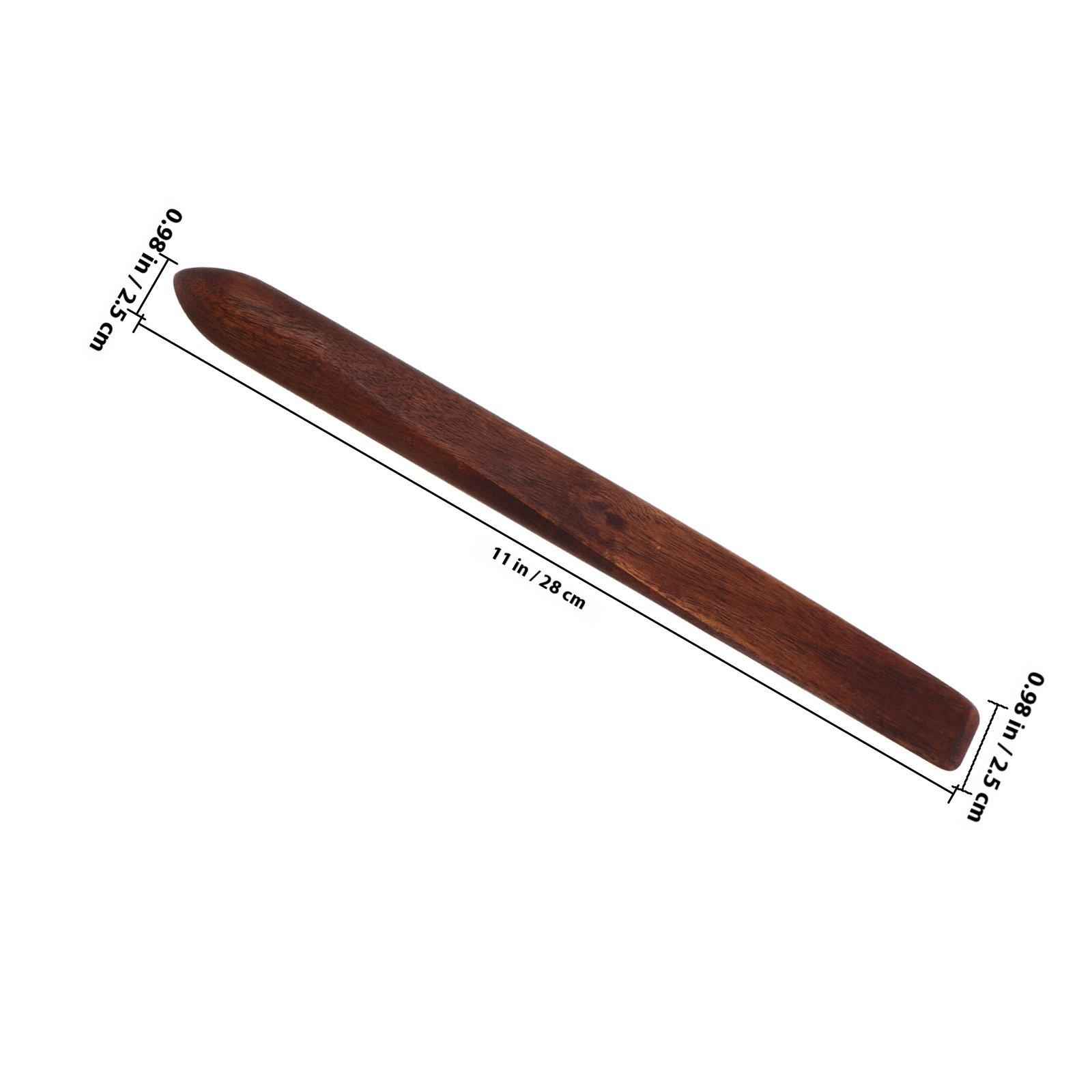 

Wooden Sourdough Bread Mixing Stir Stick Ergonomic Grip Kitchen Cooking Tool Dough Stirrer Bread Making Supplies Cooking Stick кофейный