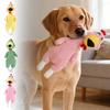 Juguete de Peluche Indestructible para Perros Masticadores Agresivos Interactivo Chirriante Suave Relleno Forma de Pollo Juguete Masticable para Perros Pequeños Medianos Grandes