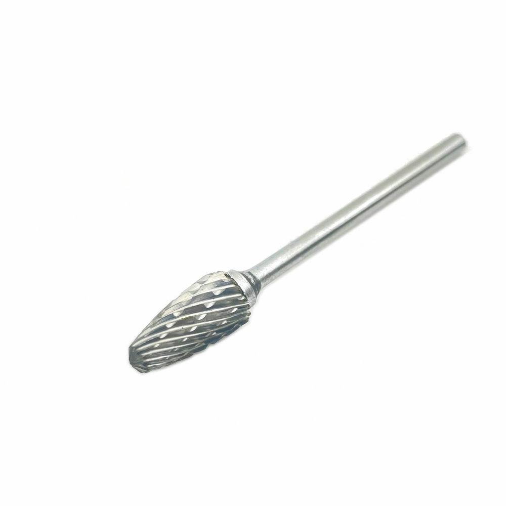 2.35x6mm Tungsten Steel Carbide Bur Cutter Rotary Tool Burr Double Diamond Cut Rotary Dental Polishing Tools