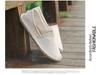 Plus Size Summer Slip-On Espadrilles: Casual Canvas Shoes with Linen Sole & Solid Color Hemp Rope Design