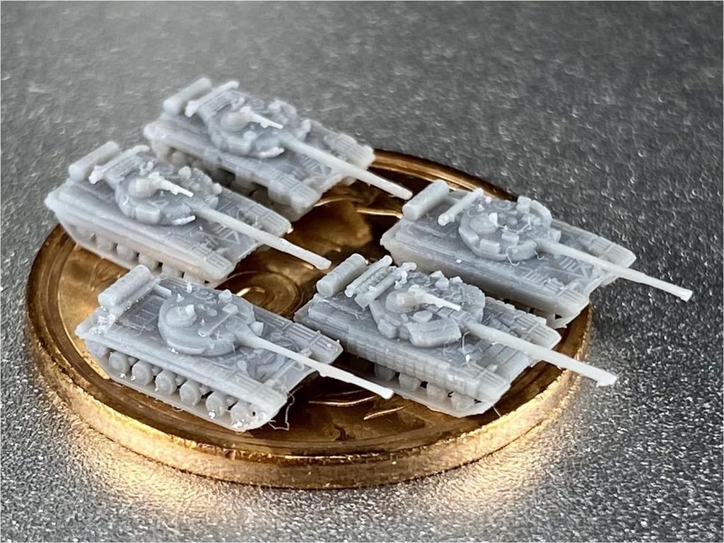 Firestarter 1/700 Modern Russian T-64 Set 3D Printer Kit FS-MR7