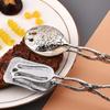Estilo vintage Salada de frutas Bolo Clip Buffet Comida Tong Gold-plated Snack Bolo Clip Salada Pastelaria Grampo Assar Churrasco Ferramenta