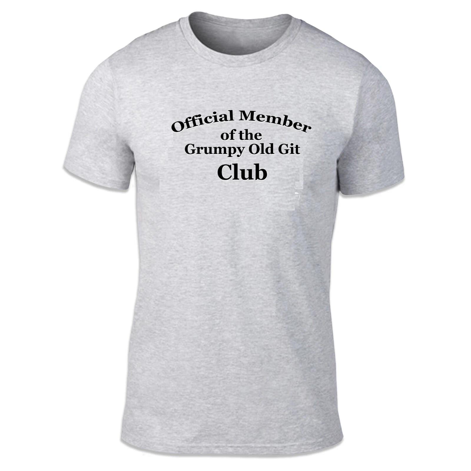 Grumpy Old Git Club Unisex T Shirt - Funny Slogan Drinking Bar Pub S