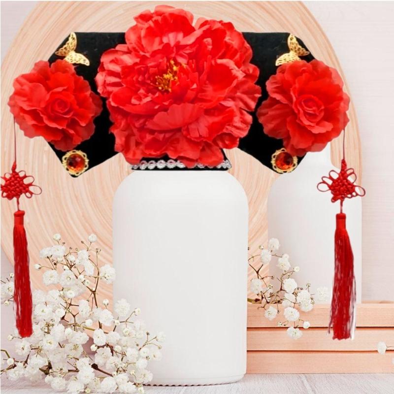 Women Hairbands Stage Princess Traditional Costume Headwear Photo Props