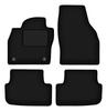 Dywaniki Samochodowe Welurowe Czarne Do: VW Taigo Suv (2021-)
