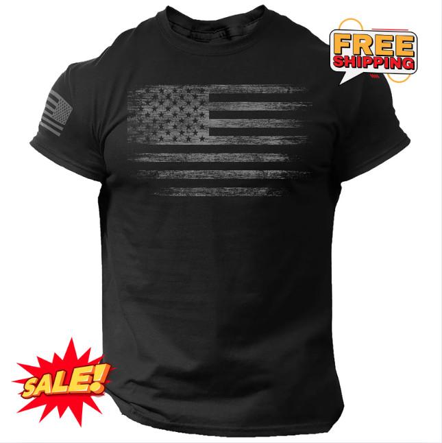 Мужская футболка с состаренным флагом США, патриотическая американская футболка S - 5XL_ПЕРЕПЕЧАТКА_ ГОРЯЧИЙ ТОВАР, Унисекс футболка XXXXL
