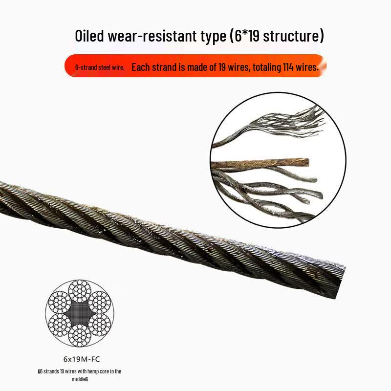 Junxu Oiled Steel Lifting Rope