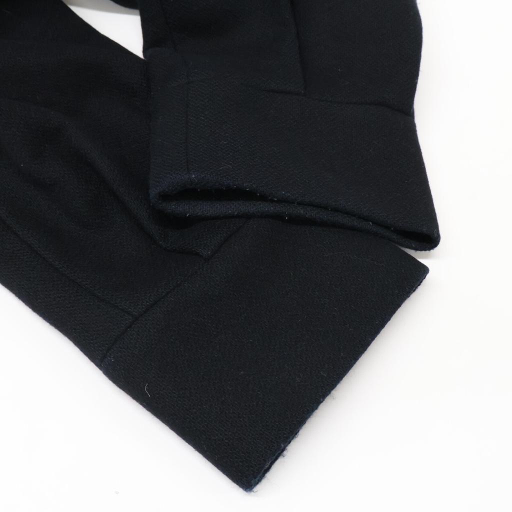 RED VALENTINO V11210R 11AW Black Center Frill Coat coat 40 blackUsed