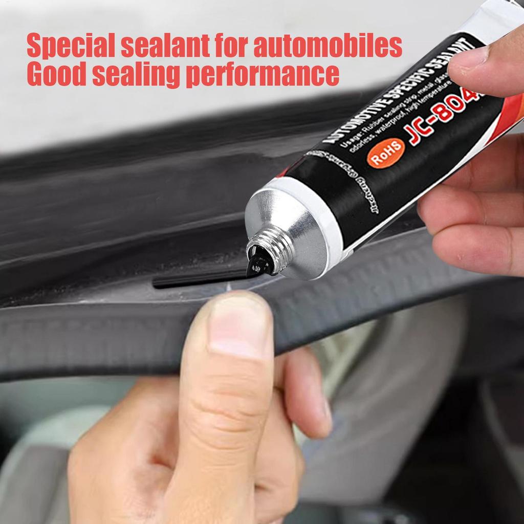 50/100ml Automotive Gasket Sealant Car Engine Black High Temperature Resistance Sealant Car Engine Black Silicone-free Sealant