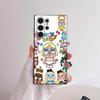 Cute C-Crybaby Doll Phone Case For Samsung Galaxy S25 S24 S22 S23 Ultra S21 S20 Plus 5G Frosted Non-Slip Full Cover Soft Case