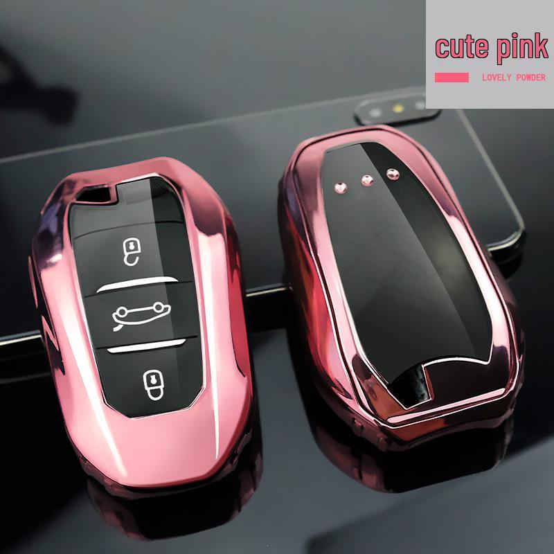 TPU Protective Cover for Peugeot/Citroen/DS Car Key