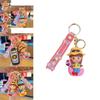 Adorable Cartoon Animal Keychains Soft Rubber Key Rings Cute Couple Gifts