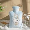 Hot Water Bottle, Water-Filled Warm Water Bag, Explosion-Proof, Large Size for Applying on the Stomach, Special for Girls during Their Period, Small