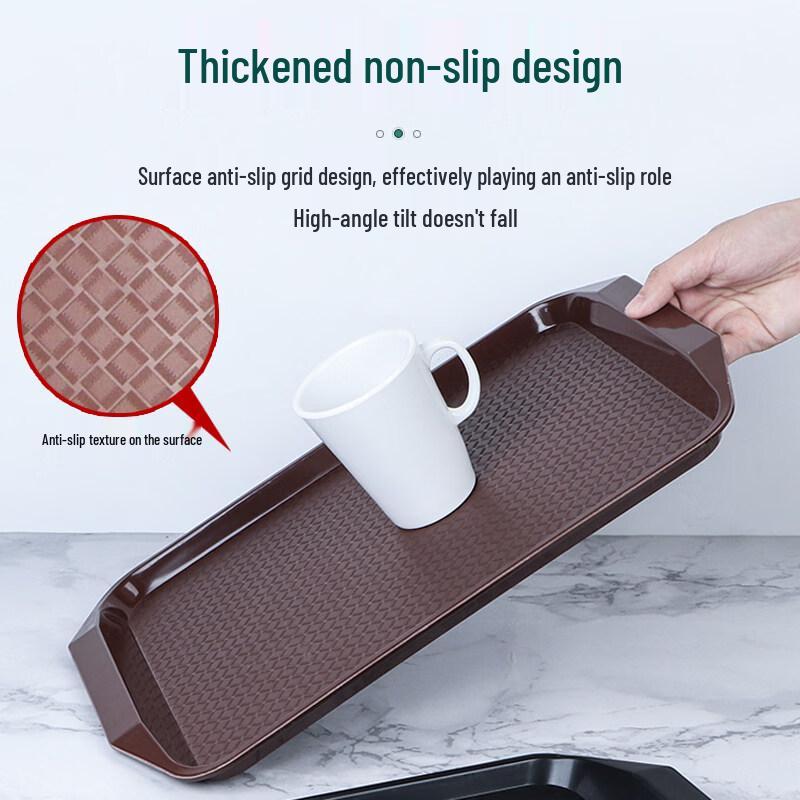 Rectangular Plastic Serving Tray