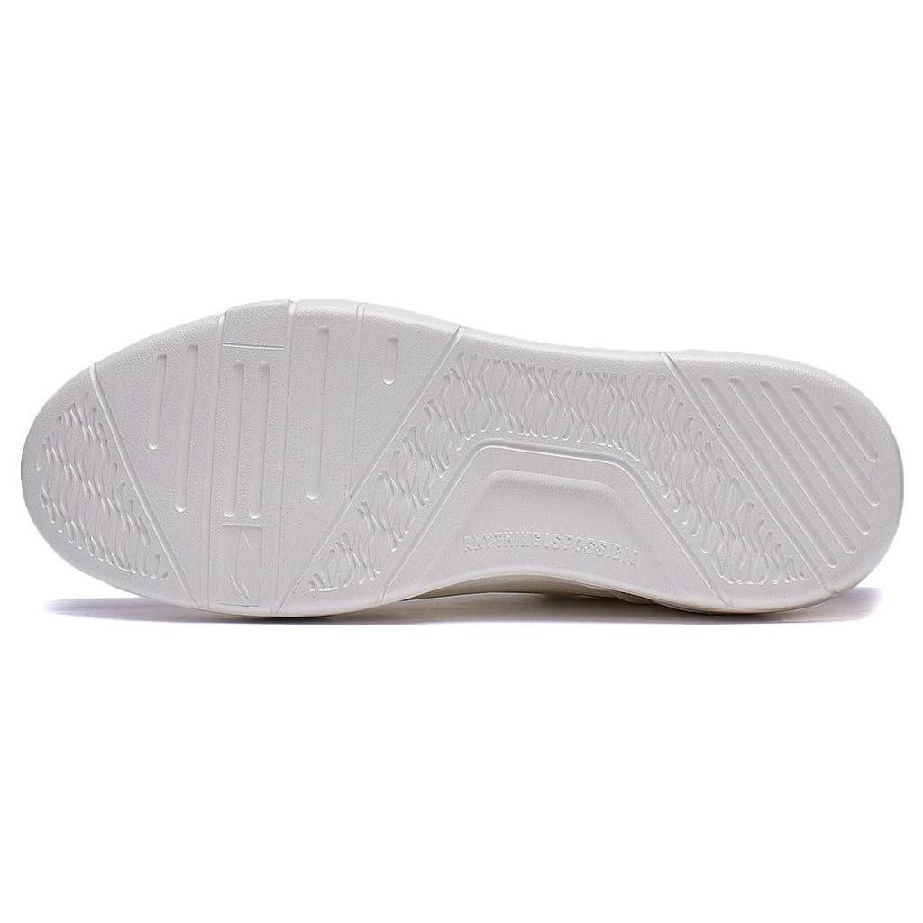 Li Ning Common 80s Wear resistant And Lightweight Low top Skateboard Shoes Men's White AGCT227-1