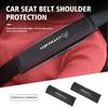 Car Seat Belt Leather Safety Belt Shoulder Cover Protect Pad For Citroen C5 C1 C2 C6 C4L DS3 DS4 DS5 C-Elysee Grand Berlingo akr256