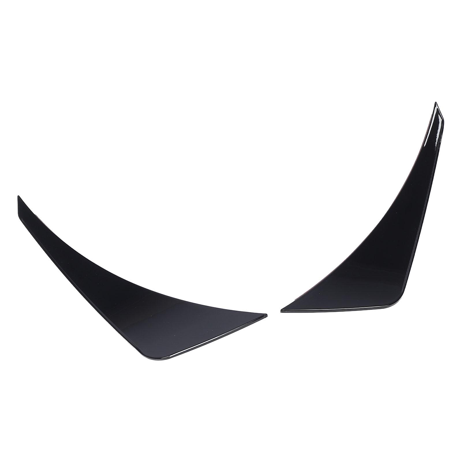 

2 Pcs Front Bumper Side Spoiler Sporty Look Increase Stability Replacement for Miata ND 2016 Onwards