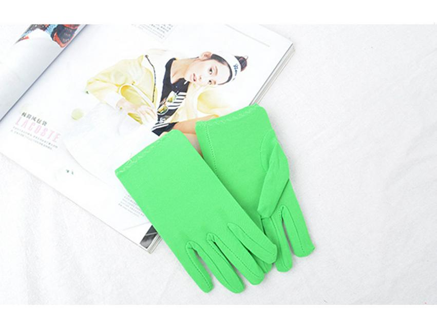 

Детские белые эластичные перчатки для выступлений для танцев и этикета - Подходят для мальчиков и девочек детского сада и начальной школы 5-10 Years зелёный