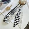 Korean Style Silk Scarf and Hairband Set - Versatile Women's Accessory for Summer