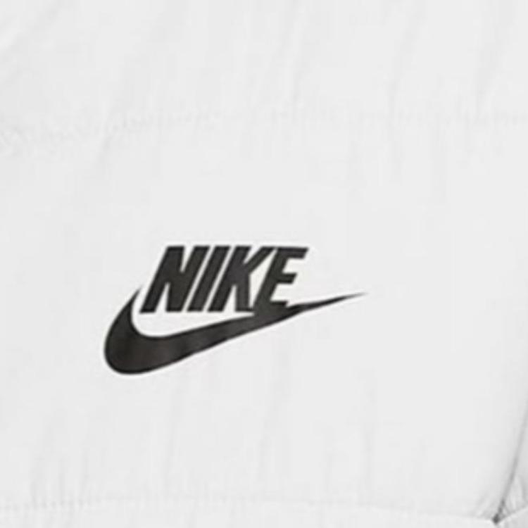 Nike Kapuzenjacke mit Logoprint Kurze Baumwolljacke Damenjacken Weiß CZ1467-100