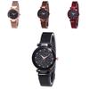 Montre-ceinture de mode pour femme Qualité Supérieure Ciel Étoilé Bracelet Magnétique Acier Inoxydable
