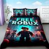 Roblox Cartoon Duvet Cover Bedding Set Soft Comfortable Comforter Cover For Children Bedroom Decor Twin Single Size