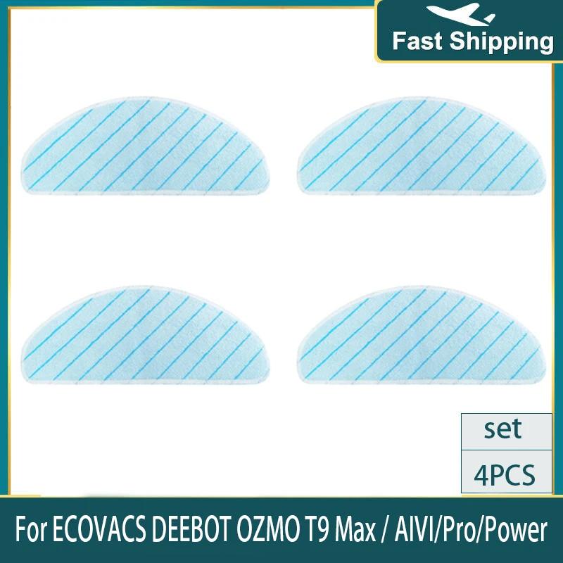 

For ECOVACS Deebot T8 T9 Series Accessories Washable Mop Disposible Mop Microfiber Mopping Pad Replacement Parts