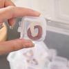 100 Pcs Finishing Mini Storage Box Transparent Square Plastic Case Jewelry Storage Case  Girls Women