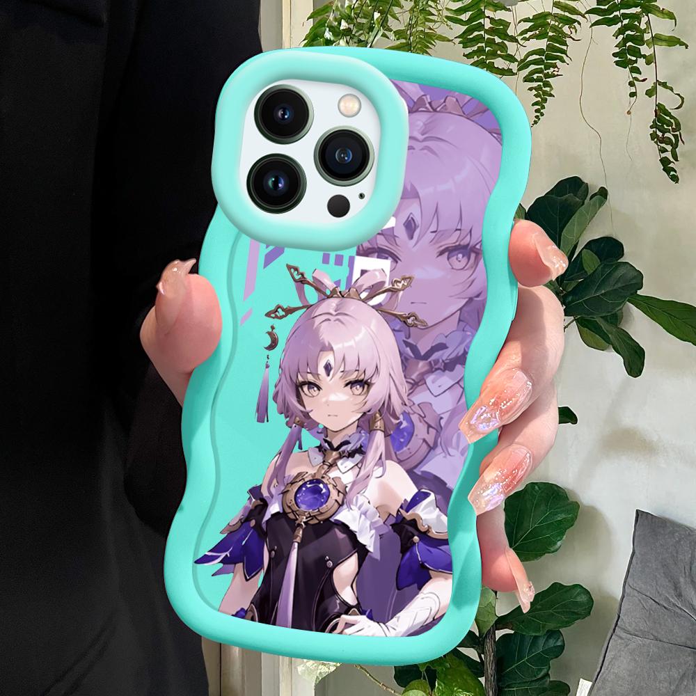 Popular Game Phone Cover for iPhone 11 12 13 14 15 Pro Max 6 6S 7 8 Plus Xs Wave Edge Shockproof Protective Rubber Case