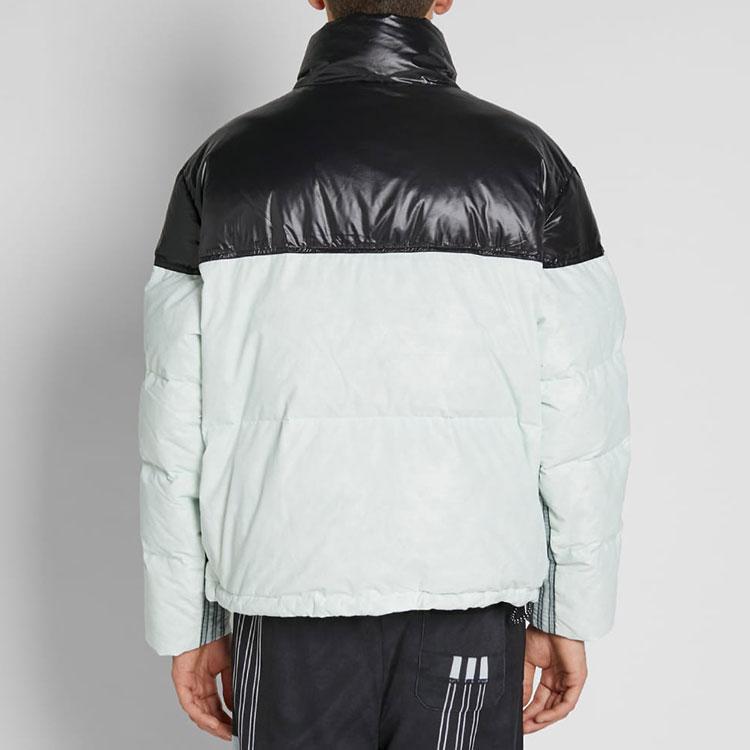 Adidas Originals X Alexander Wang Transparent Tear-Resistant Colorblock Down Jacket Men Outerwear Mint-Green DT9504