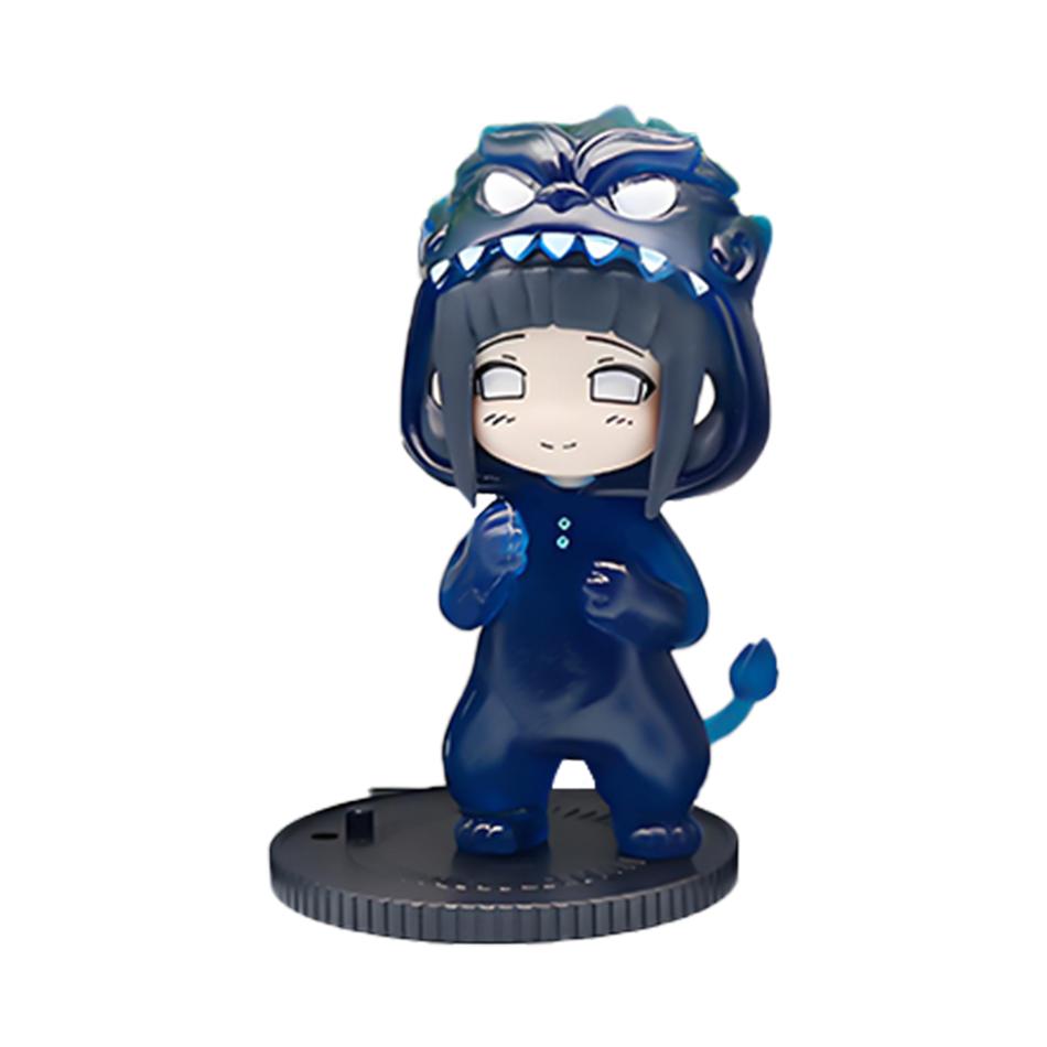 1-9 Peças Naruto Caixa Surpresa Figuras Modelo Ornamento Anime Uchiha Sasuke Sakura Cosplay Figura de Ação Modelo Brinquedos Decorações Presentes