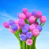 Color Changing Flower Pens - Pack of 10 Ballpoint Pens Creative Pen , Black 0.38mm Tulip