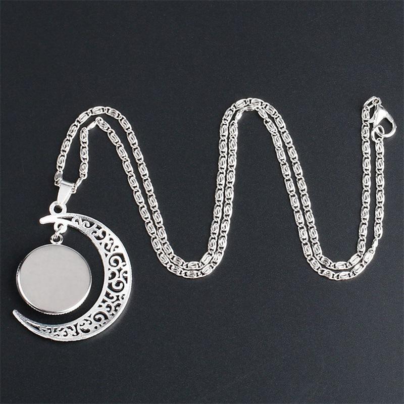 Anime Dragon Ball Time Gemstone Moon pendant necklace Classic anime peripheral accessories holiday gifts