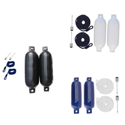 Marine Boat Fenders PVC Bumpers Inflatable Boat Bumpers Fishing Boat Fend for Docking Safety of Yachts & Pontoon Boats