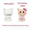Diy Blank Squishy Toys,Slow Rise White Squishy Antistress Anxiety Anti Stress Relief Toys For Kids Children Painting Adhd Autism